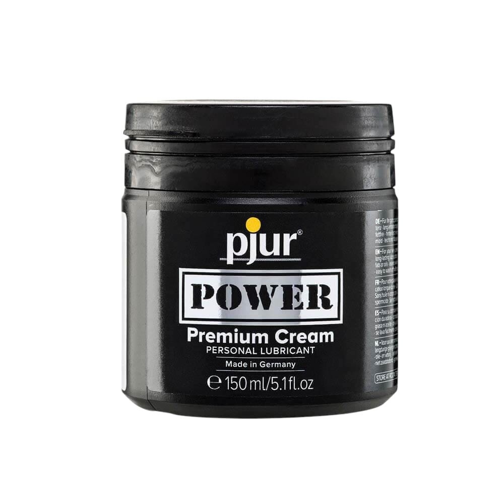 PJUR Lubrifiant pentru sex anal - Power Premium Cream pe bază de apă și silicon 150 ml