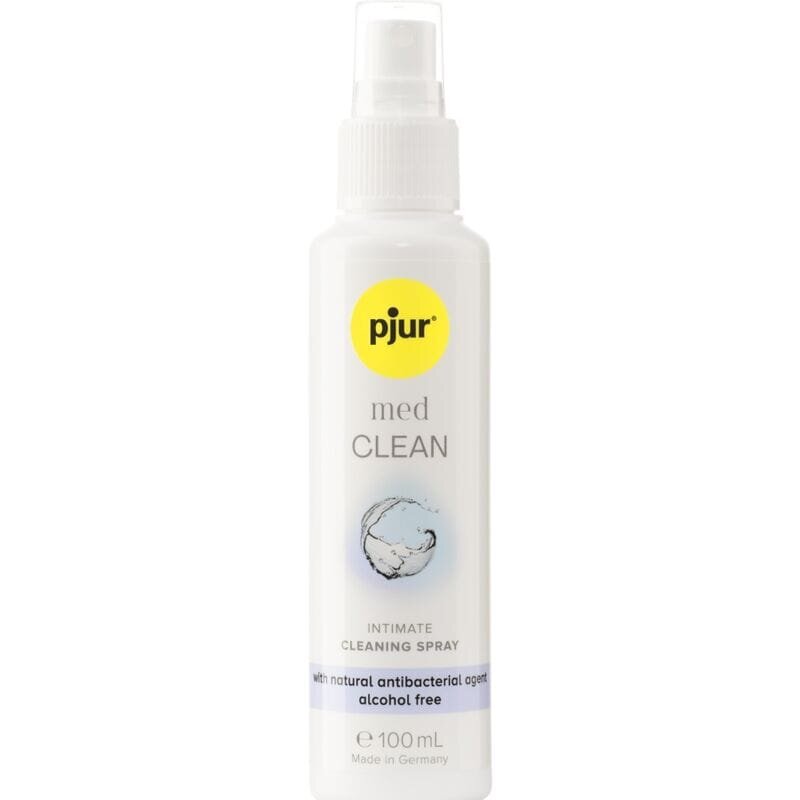 PJUR Spray igienizant – MED Cleaner fără alcool pentru curățarea delicată a pielii și zonei intime 100 ml