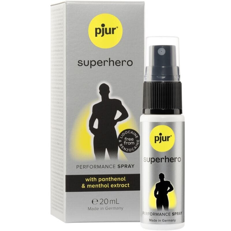 PJUR Spray – Superhero Performance retardant pentru întârzierea ejaculării cu extract de ghimbir 20 ml