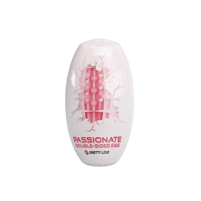 PRETTYLOVE Ou pentru masturbare - Passionate Double Side rezistent la apă roz
