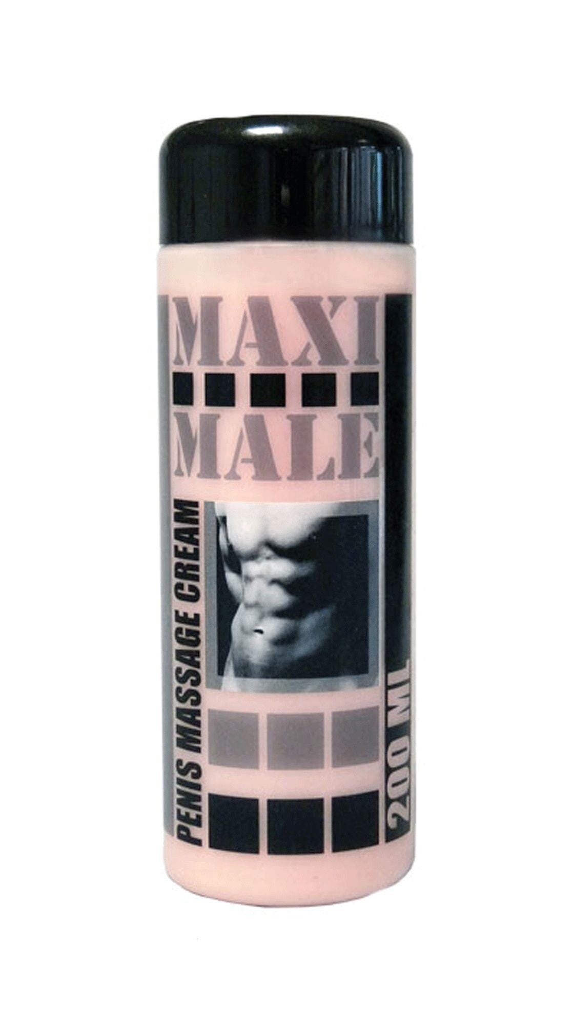 RUF Cremă de masaj pentru bărbați - Maxi Male pentru stimulare și hidratare intensă 200 ml
