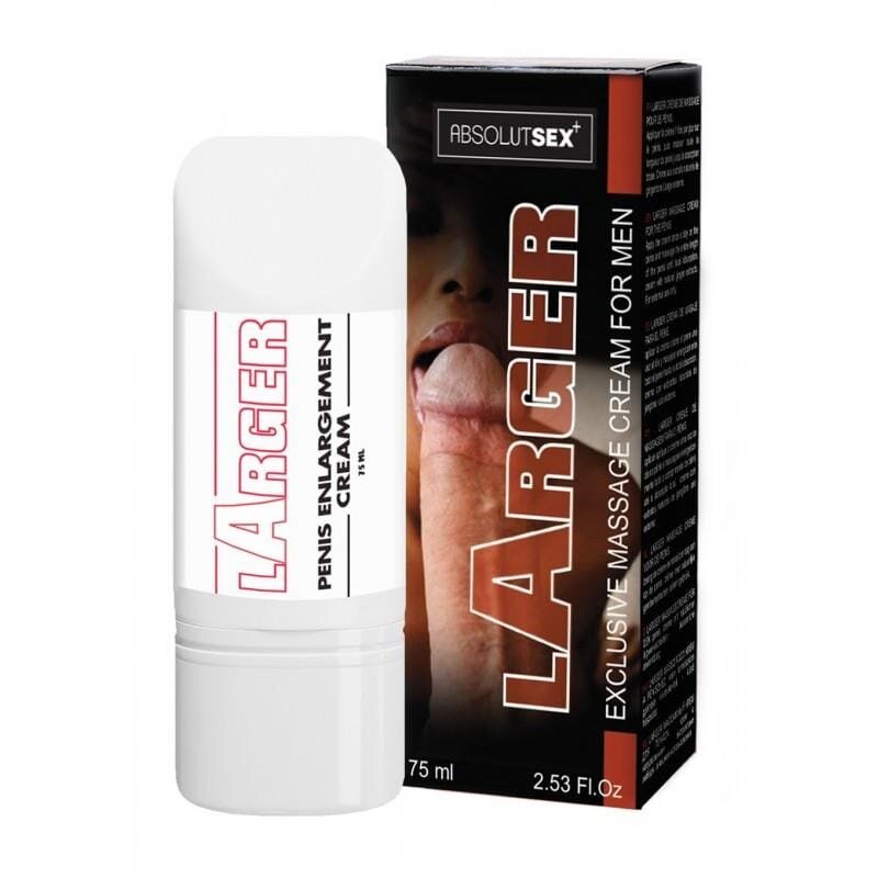 RUF Cremă – LARGER pentru stimulare erectie mărirea penisului și efect de volum vizibil 75 ml