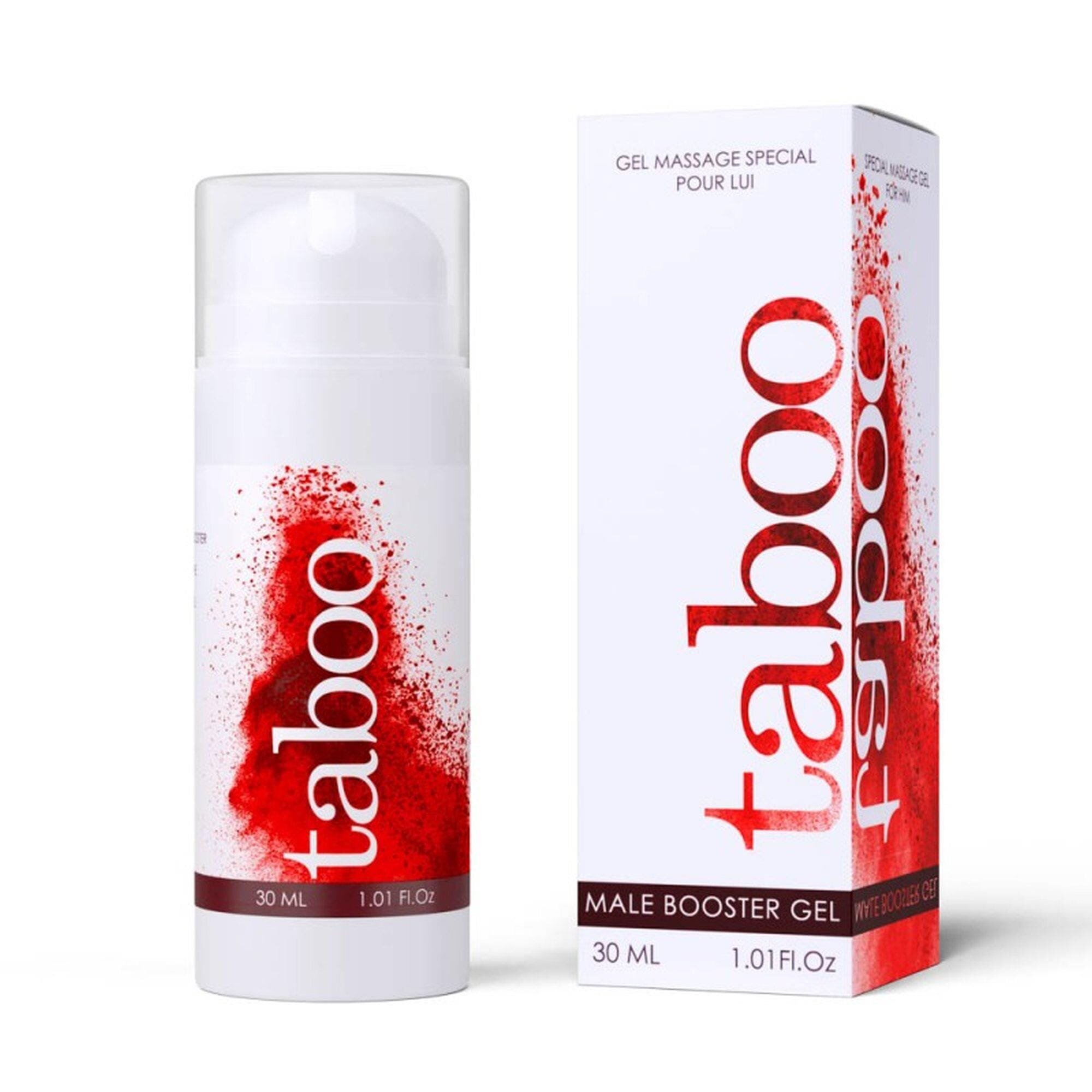 RUF Gel intim pentru bărbați - Taboo Male Booster pentru stimulare și erecție intensă 30 ml