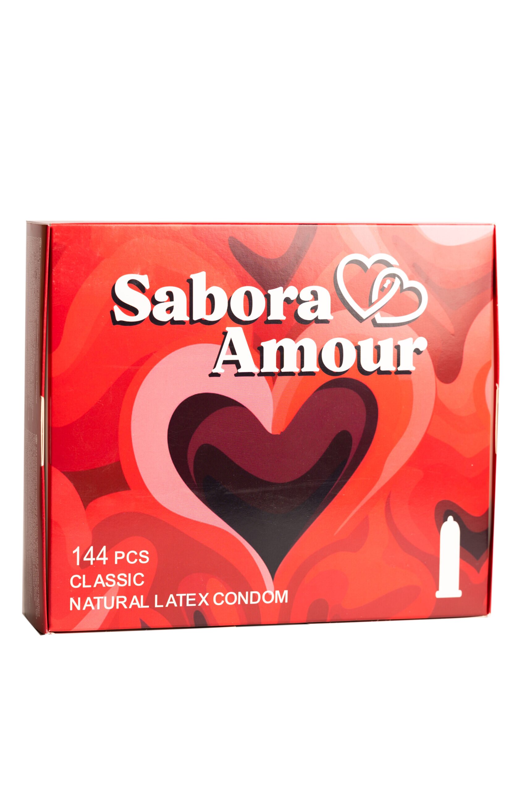 Sabora Amour Prezervative din Latex 100% Natural - Classic Diametru 52 mm 144 buc