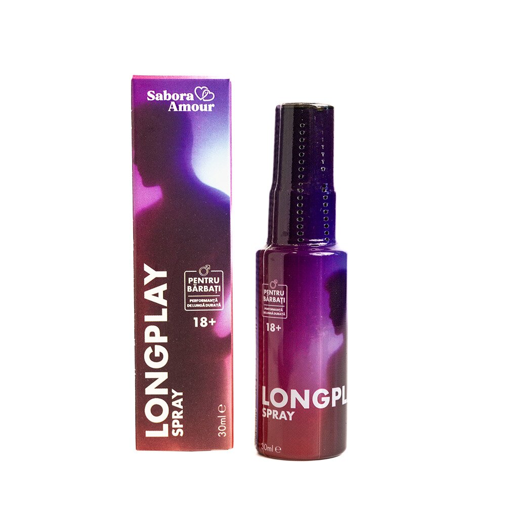 Sabora Amour Spray pentru intarzierea ejacularii si reducerea hipersensibilitatii - LongPlay 30 ml