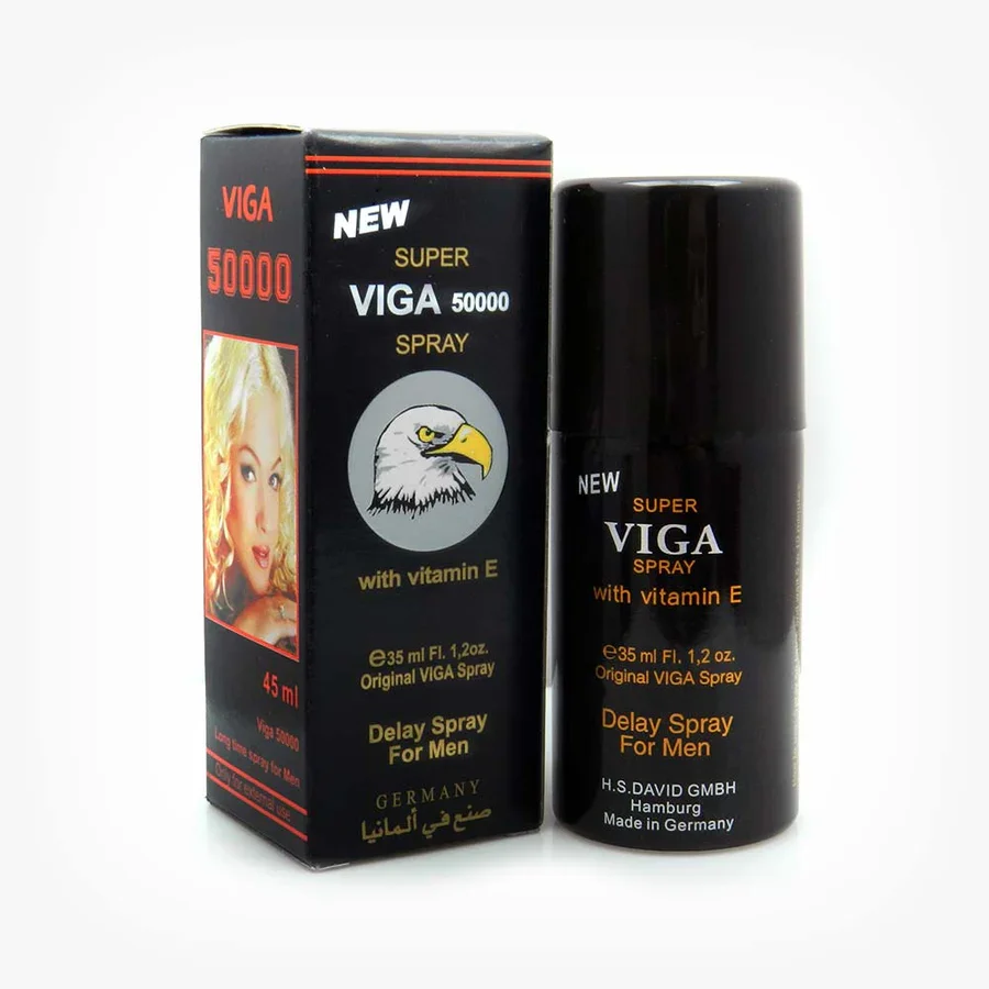 Sabora Spray SUPER VIGA 50000 pentru întârzierea ejaculării cu vitamina E 45 ml