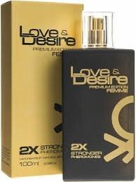 SHS Parfum cu feromoni Love & Desire Gold pentru femei 100 ml