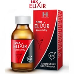 SHS Picături afrodisiace - Sex Elixir Spanish Fly pentru creșterea dorinței sexuale in cuplu calitate premium 15 ml