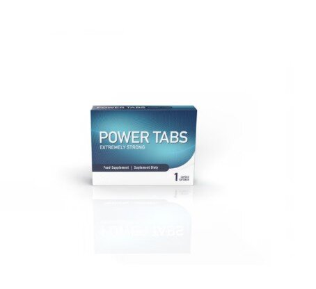 SHS Supliment alimentar PowerTabs pentru stimularea erecției și îmbunătățirea potenței 1 buc