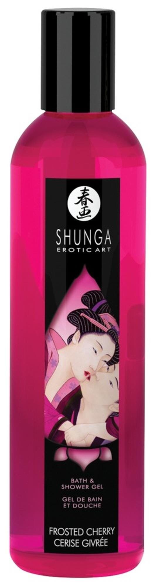SHUNGA Gel de duș - Frosted Cherry cu aroma de cireșe 250 ml