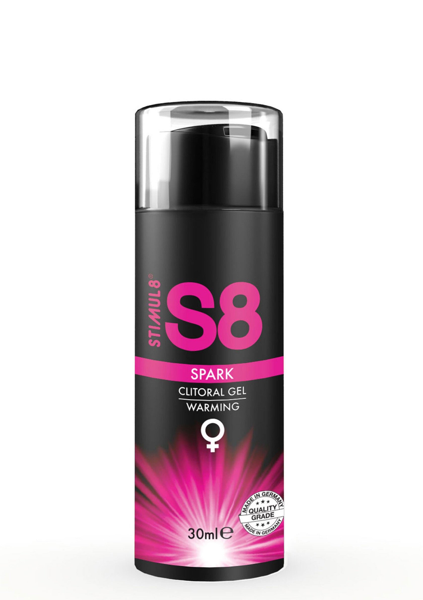 Stimul8 Gel S8 Spark - Clitorial pentru orgasm intens si stimularea clitorisului cu efect de incalzire 30 ml
