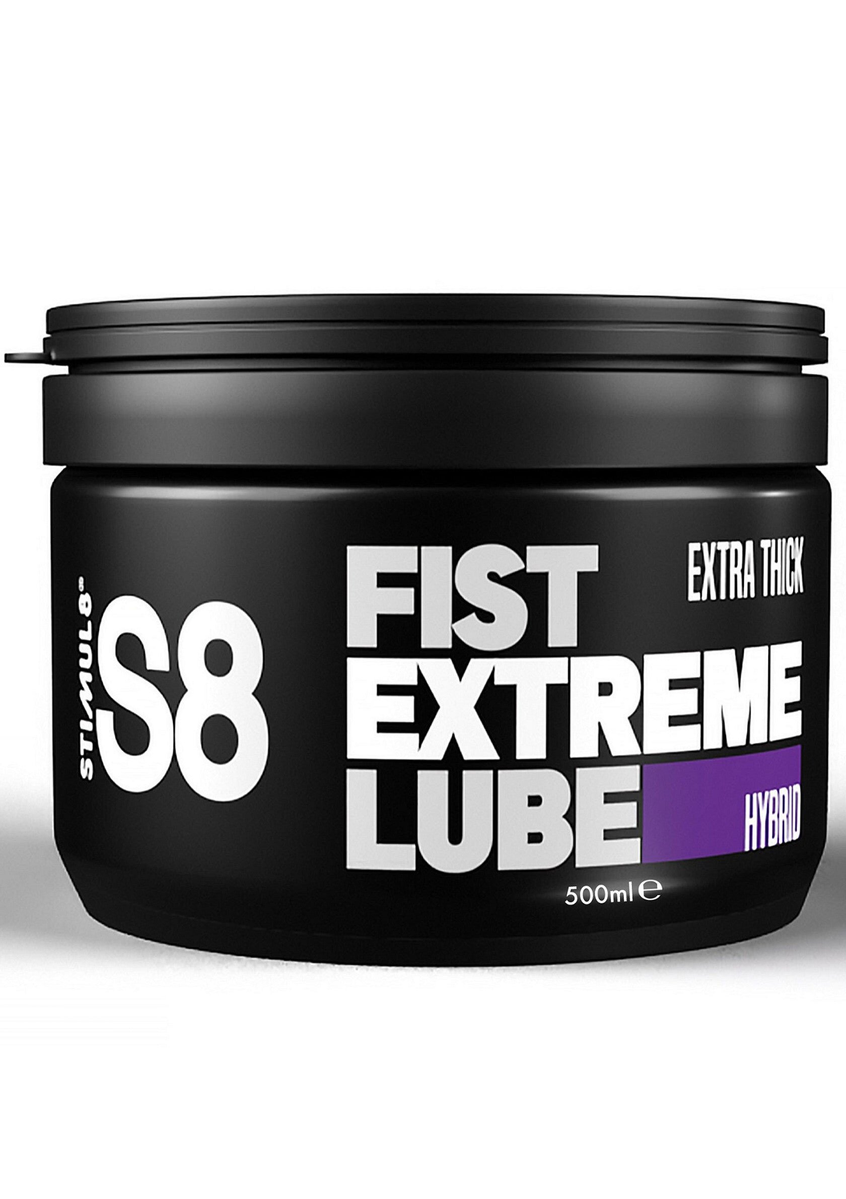 Stimul8 Lubrifiant hibrid S8 – Extreme Fist Lube pentru penetrare confortabilă și control total 500 ml