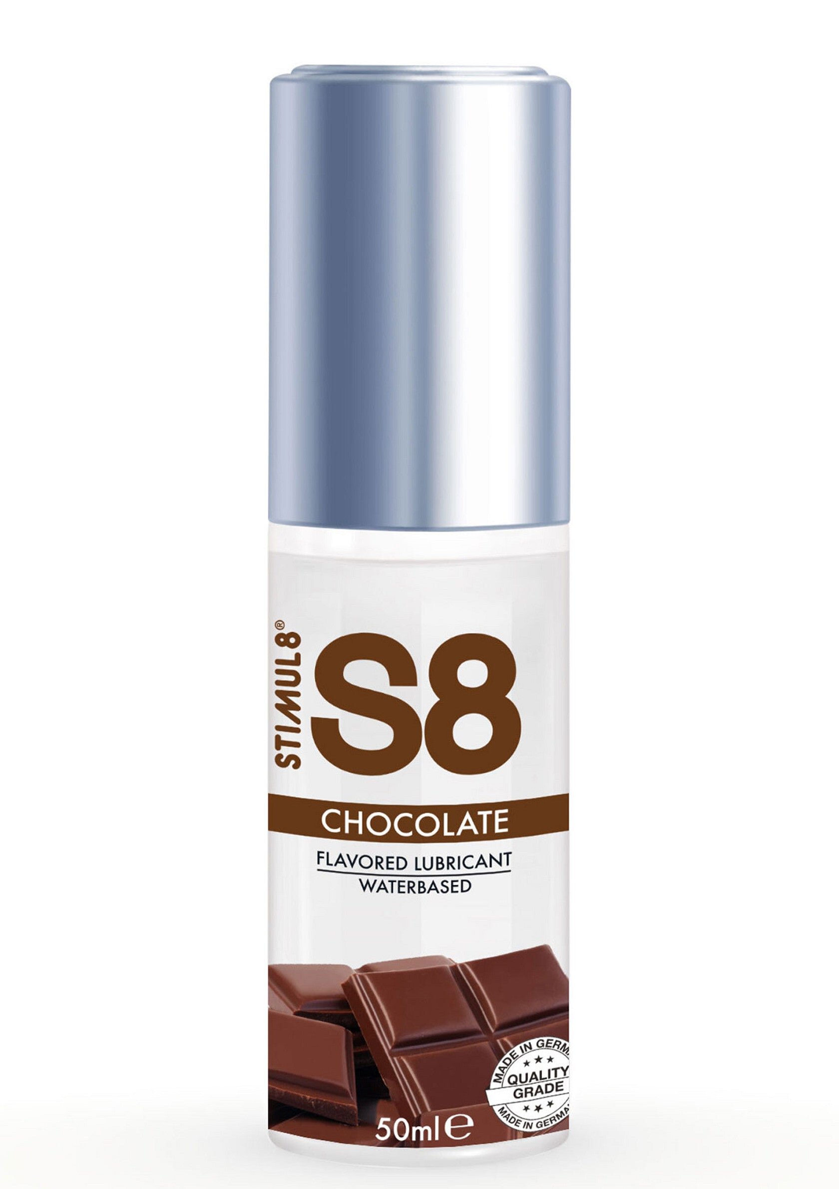 Stimul8 Lubrifiant S8 - Chocolate pe baza de apa cu aroma de ciocolata 50 ml