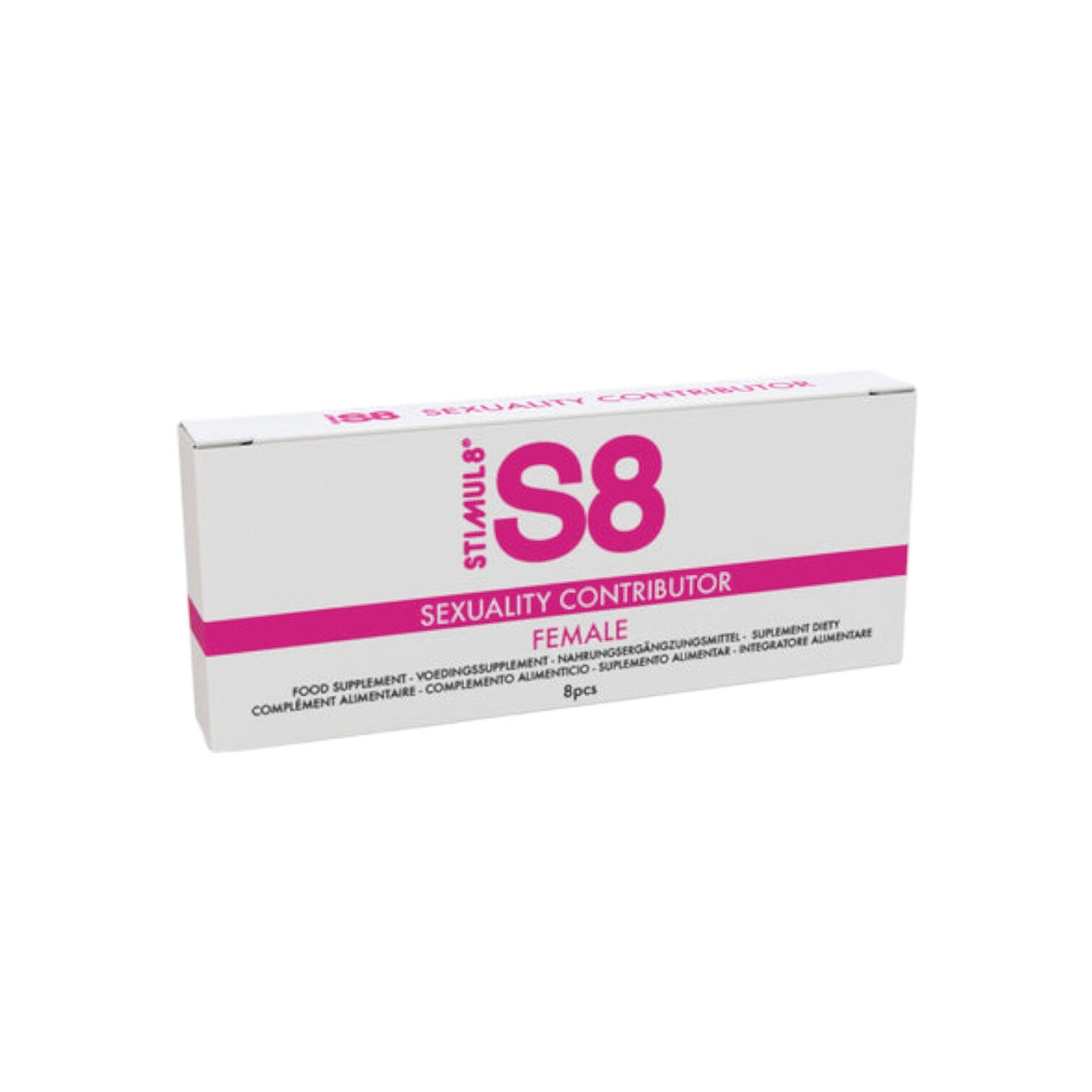 Stimul8 Supliment alimentar pentru femei S8 – Sexuality Female Tabs crește libidoul și intensifică dorința sexuală 8 capsule