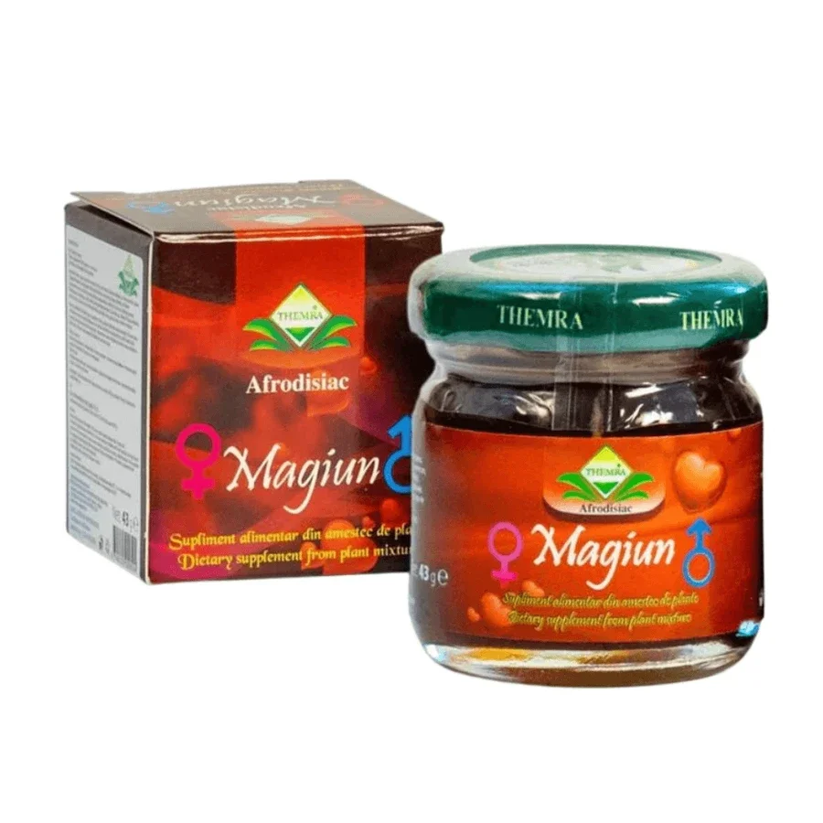 THEMRA Miere afrodisiaca - Magiun pentru imbunatatirea potentei si cresterea libidoului unisex 43 g