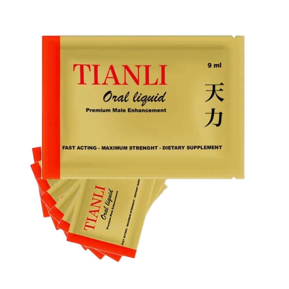 Tianli Jeleu Oral Liquid pentru potență și erecții puternice de durată cu ingrediente naturale 7 buc