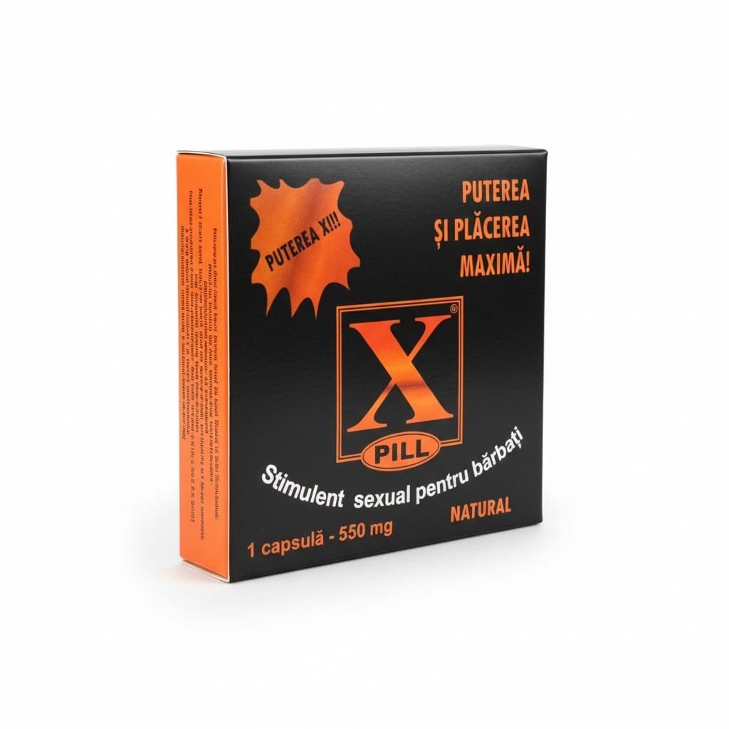 XPill Supliment alimentar X-Pill pentru stimularea erecției intârzierea ejaculării și creșterea libidoului 1 buc